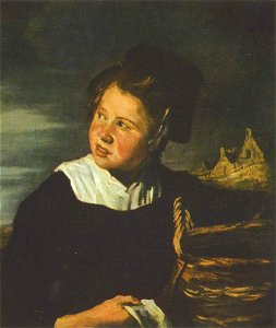 Frans Hals follower - Fischermädchen