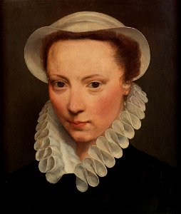Frans Pourbus (I) (Attr.) - Portrait of a young lady