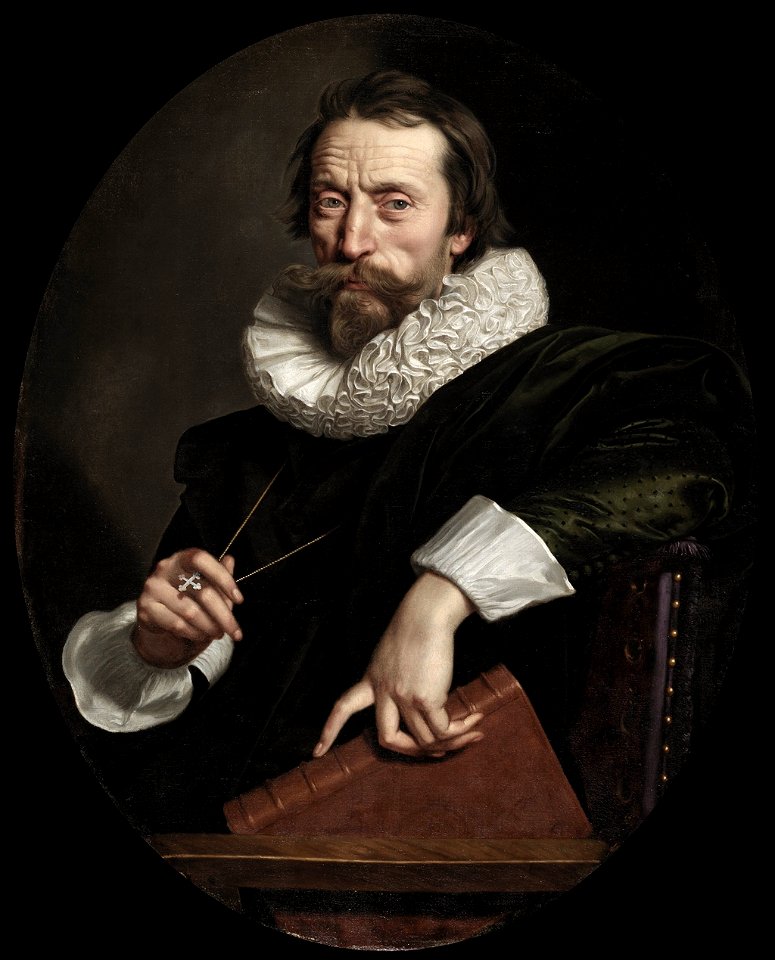 Frans Pourbus the Younger - Portrait of Giovanni Battista Marino