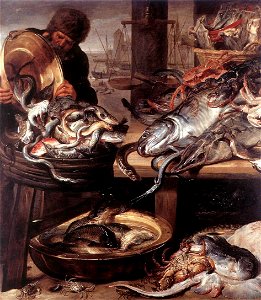 Frans Snyders - The Fishmonger - WGA21514