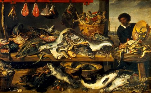 Frans Snyders - Fish Market - WGA21513
