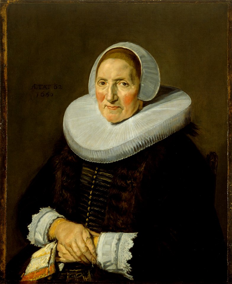 Frans Hals - Portrait of an Elderly Woman - 51.3 - Museum of Fine Arts