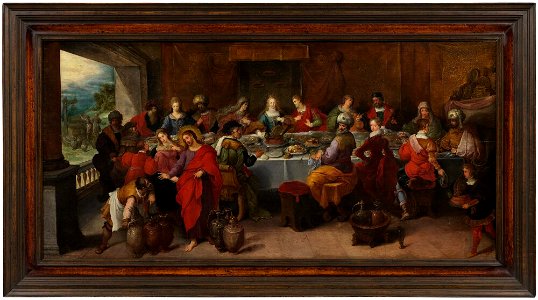 Frans Francken d.y. - The Wedding at Cana - NM 7504 - Nationalmuseum