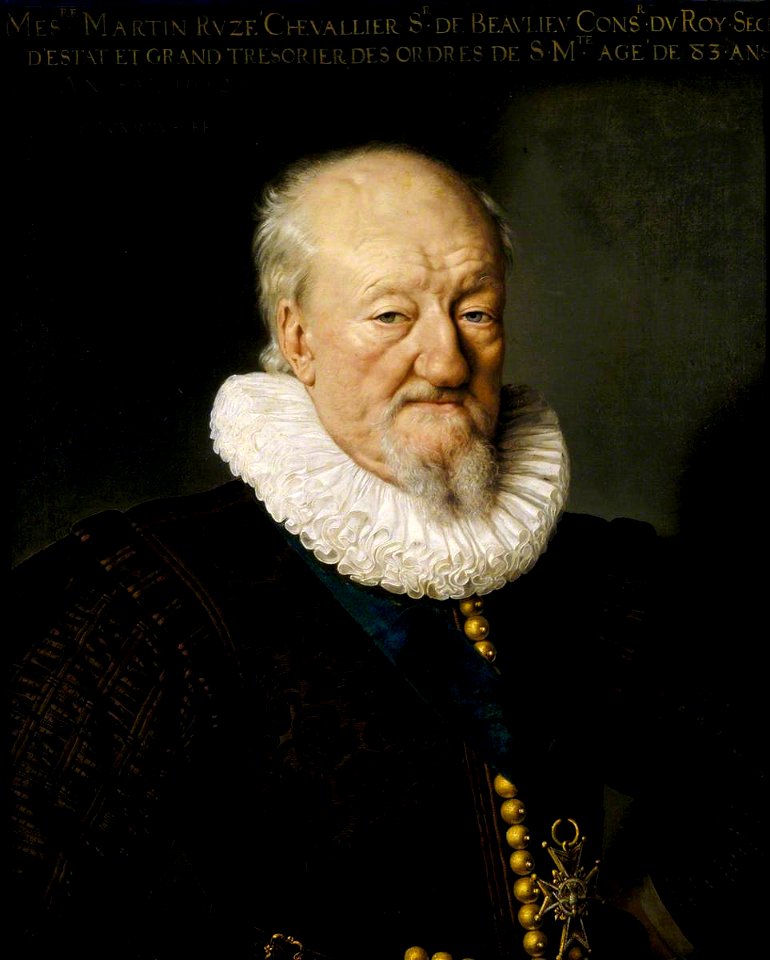 Frans Pourbus the younger (1569-1622) - Martin Ruzé (1527–1613), seigneur de Beaulieu, Aged 83 - 446764 - National Trust