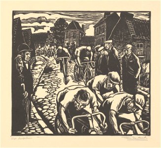 Frans Nackaerts - Dorpskoers - Graphic work - Royal Library of Belgium - S.IV 26597