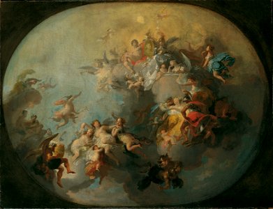 Franz Anton Maulbertsch - Allegorie auf eine fürstliche Vermählung - 3196 - Österreichische Galerie Belvedere