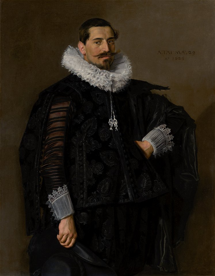 Frans Hals - Portrait of Jacob Olycan (1596-1638) - 459 - Mauritshuis