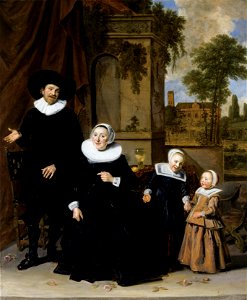 Frans Hals - Portrait of a Dutch Family - Google Art Project