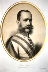 Franz Joseph I Litho. Free illustration for personal and commercial use.