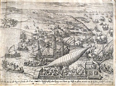 Frans Hogenberg battle of Tunis