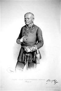 Franz Khevenhüller-Metsch 1850 Litho