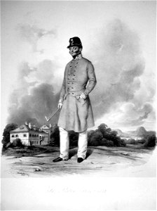 Franz Graf Gyulai 1843 Litho