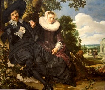 Frans Hals.Wedding portrait