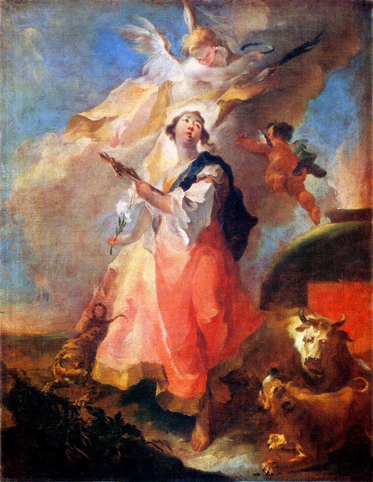 Franz Anton Maulbertsch Hl Thekla