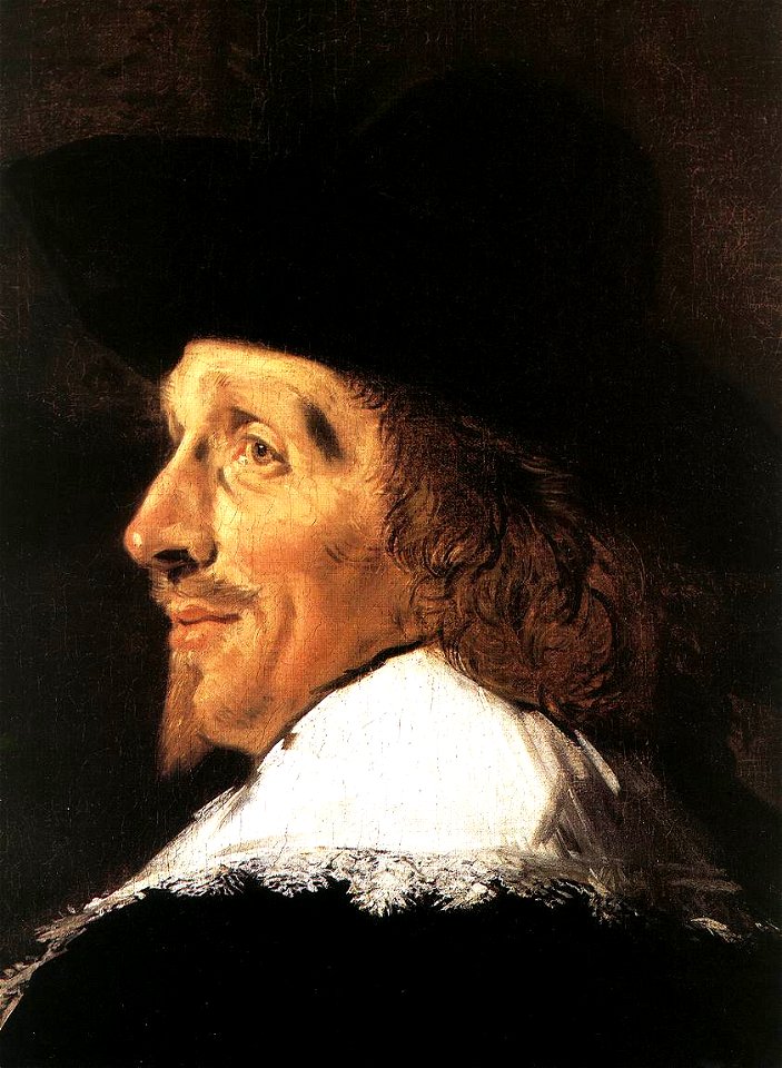 Frans Hals - Regents of the St Elizabeth Hospital of Haarlem (detail) - WGA11140