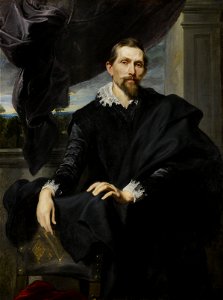 Frans Snyders - Van Dyck c. 1620. Free illustration for personal and commercial use.