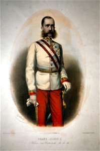 Franz Josef I. von Österreich-Ungarn Litho 03