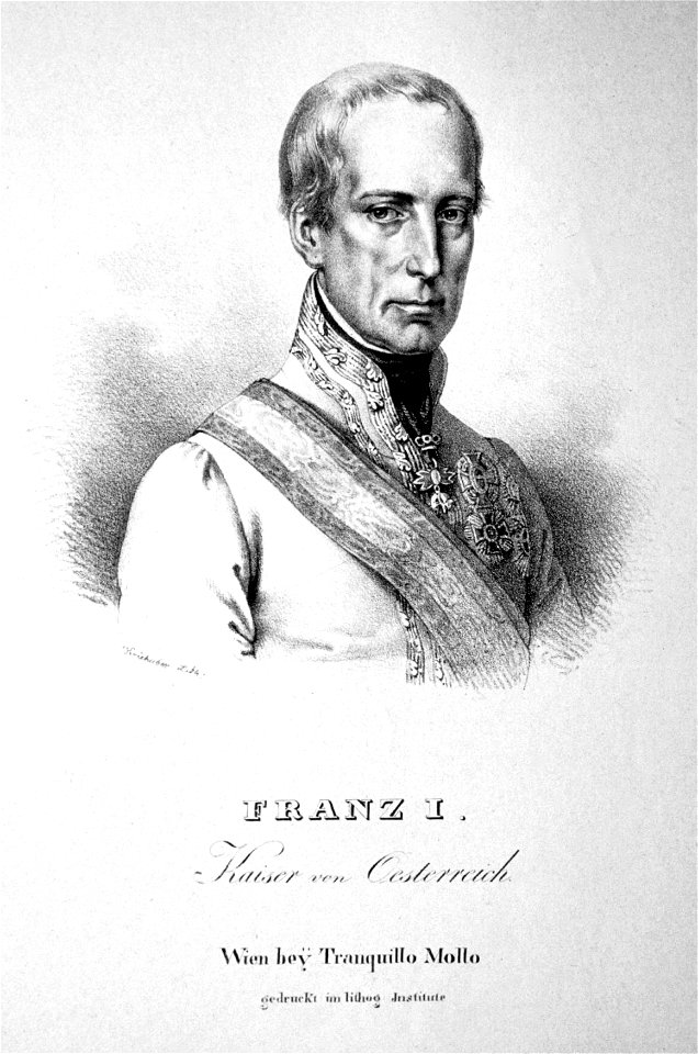 Franz I. Litho