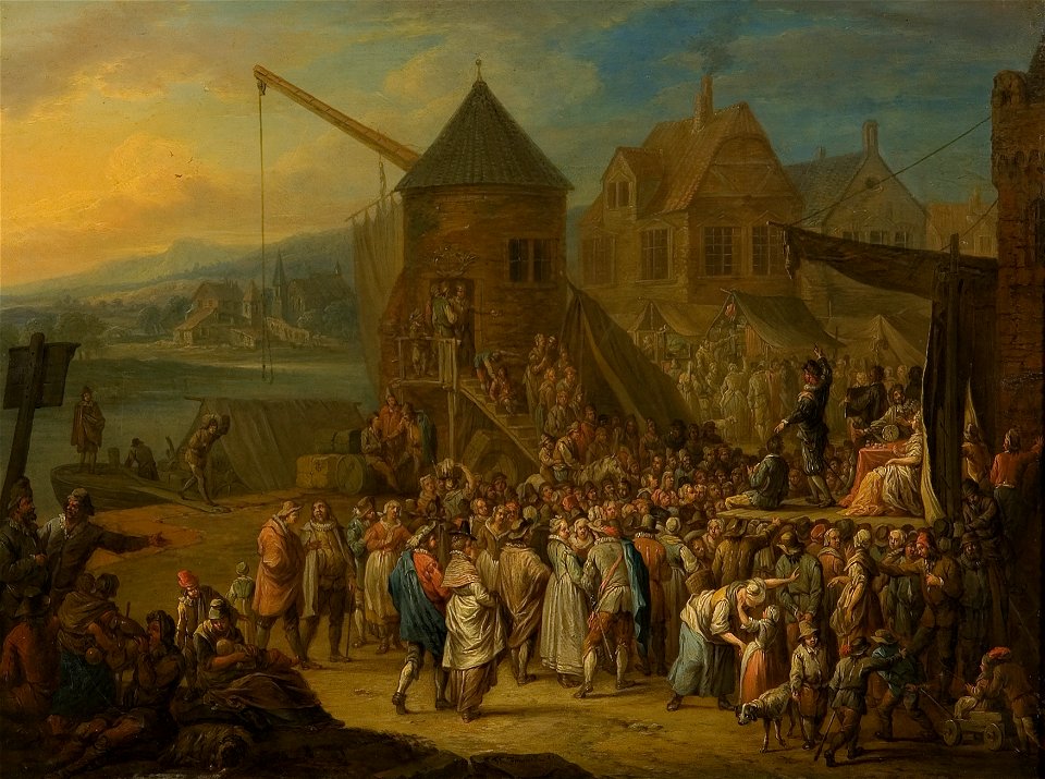 Franz Christoph Janneck - Jahrmarkt - 4289 - Österreichische Galerie Belvedere