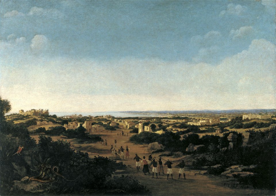 Frans Post - View of the Ruins of Olinda, Brazil - WGA18190