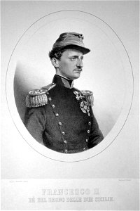 Franz II. (Sizilien) Litho