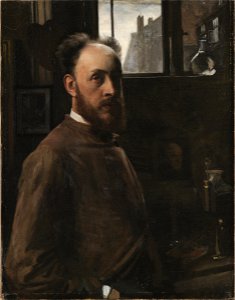 Frans Schwartz - Self-Portrait - KMS1779 - Statens Museum for Kunst