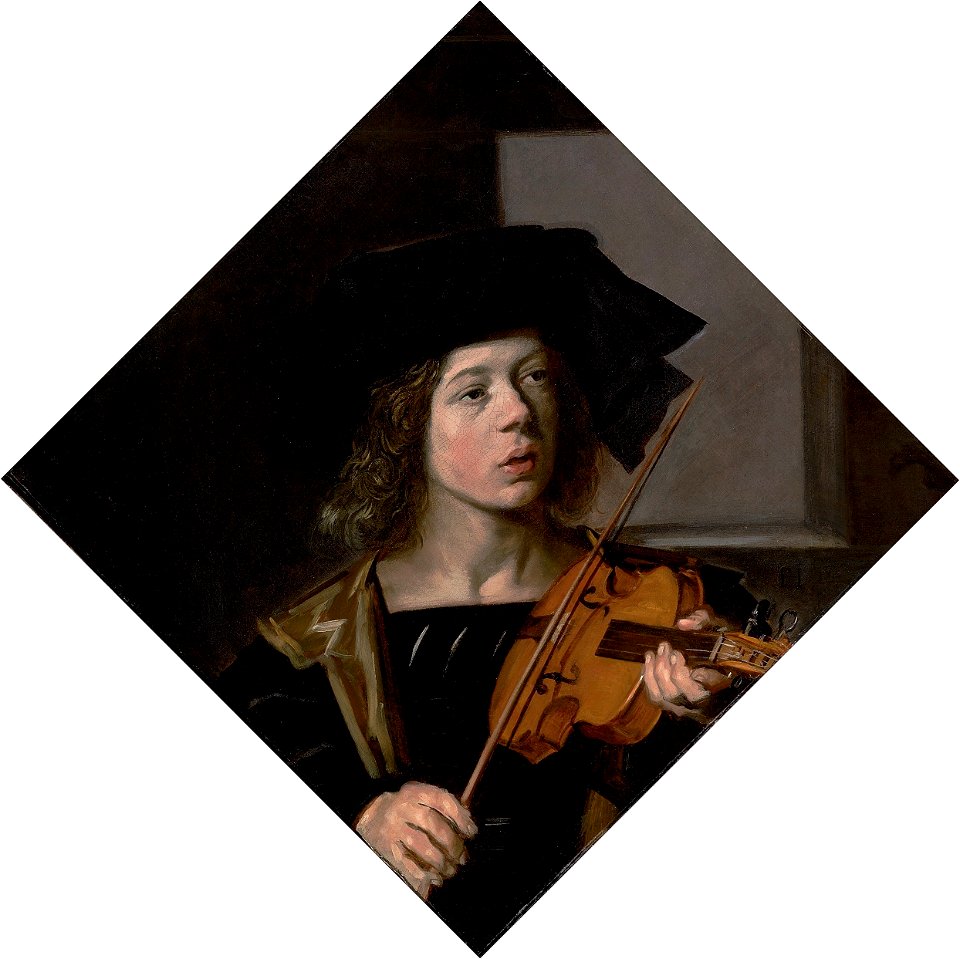 Frans Hals - the violinist