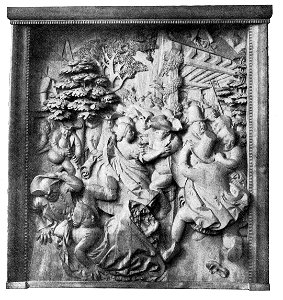 Franz Barwig Relief die tanzenden Bauern 1923 dgE
