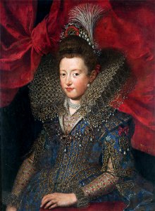 Frans Pourbus, o Jovem - Princesa Margarita Gonzaga, séc. XVI. Free illustration for personal and commercial use.