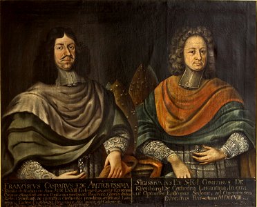 Franz Kaspar von Stadion and Johann Sigmund Freiherr von Kuenburg