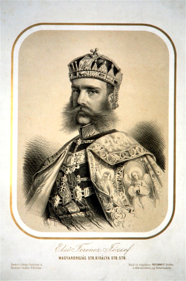 Franz Josef I. von Österreich-Ungarn Litho 02