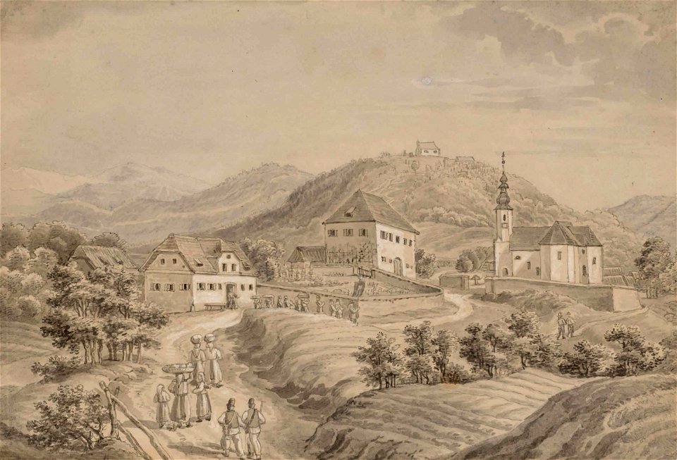 Franz Kurz zum Thurn und Goldenstein - Božja pot v Zaplazu