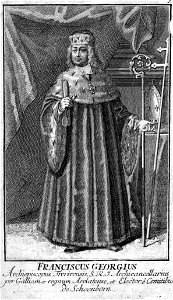 Franz Georg von Schönborn (gravure anonyme)