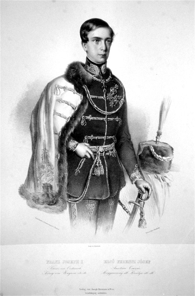 Franz Joseph I. Litho