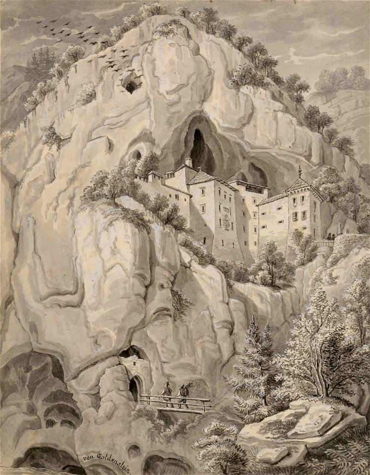 Franz Kurz zum Thurn und Goldenstein - Predjamski grad