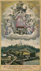 Franz Kurz zum Thurn und Goldenstein - Maria Rosenbach in der Vorstadtpfarr Maria Verkündigung zu Laibach in Krain