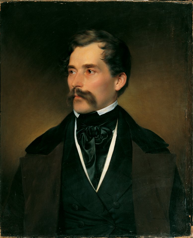 Franz Eybl - Porträt eines grauhaarigen Herrn mit Schnurrbart - 4602 - Österreichische Galerie Belvedere