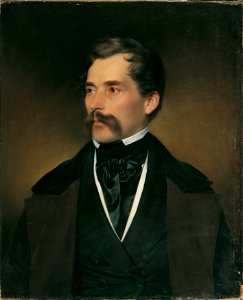 Franz Eybl - Porträt eines grauhaarigen Herrn mit Schnurrbart - 4602 - Österreichische Galerie Belvedere