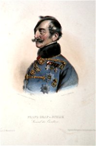 Franz Graf von Schlik Litho