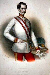 Franz Josef I. von Österreich-Ungarn Litho 05