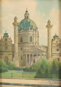 Franz Hoffelner Karlskirche Wien