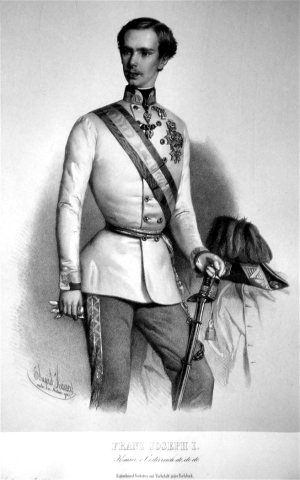 Franz Joseph I. E. Kaiser Litho 03