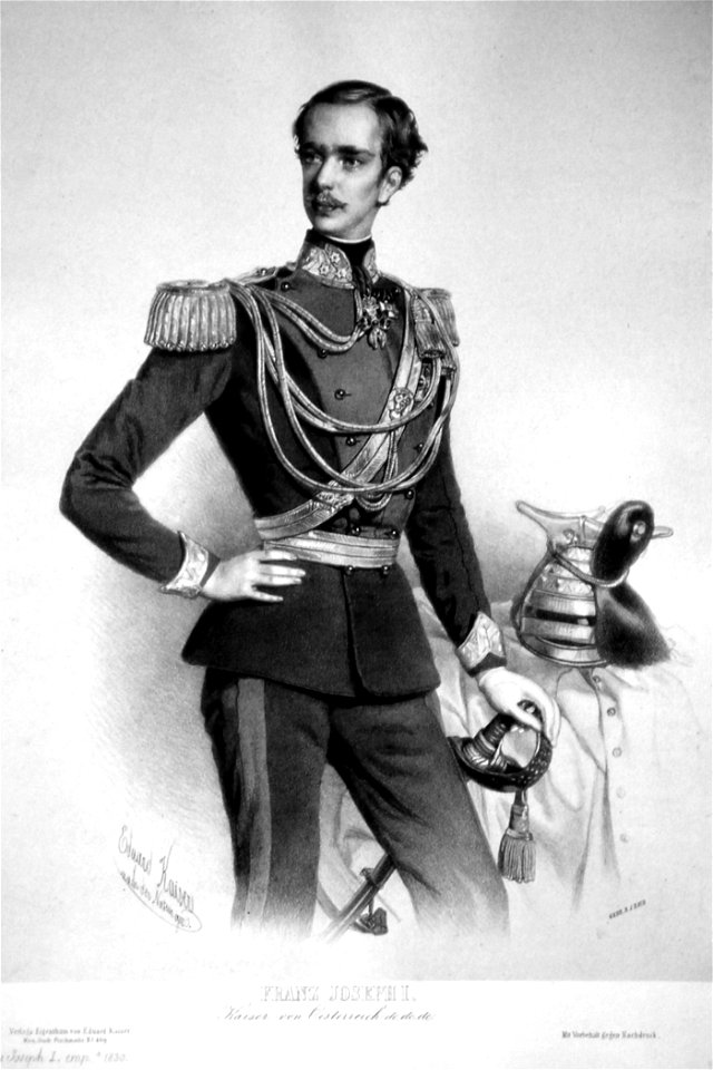 Franz Joseph I. E. Kaiser Litho 04