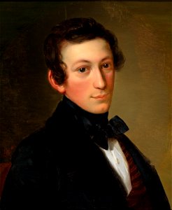 Franz Eybl Portrait eines jungen Mannes 1838