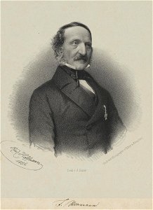 Franz Ernst Neumann by Rudolf Hoffmann 1856 (cropped)