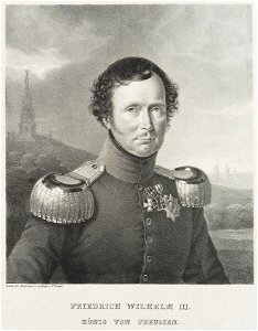 Franz Krüger - Porträt des Königs Friedrich Wilhelm III. von Preußen, 1825