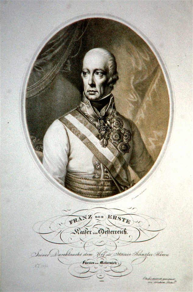 Franz I Litho Lieder