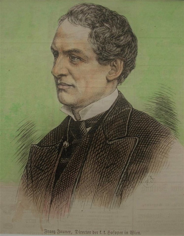 Franz Jauner (Direktor der k k. Hofoper, Wien), 1875