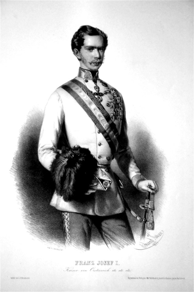 Franz Joseph I. E. Kaiser Litho 10