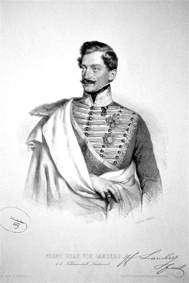 Franz Lamberg 1791 1848